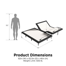 Load image into Gallery viewer, Wireless Remote Electric Nursing Anti-snoring Bed Frame
