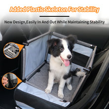 Load image into Gallery viewer, Safe Portable Waterproof and Stable Travel Basket Dog Car Seat
