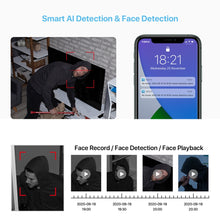 Load image into Gallery viewer, Cctv Security System Face Detection Audio Video Recorder
