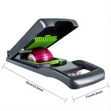 Load image into Gallery viewer, Vegetable Chopper with Stainless Steel Blades Ideal for Slicing Onions
