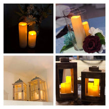 Load image into Gallery viewer, Flameless LED Battery Operated Flickering Candles with Remote Control and Timer
