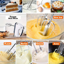 Load image into Gallery viewer, Handheld electric eggbeater, automatic mixer, egg white and cream beater
