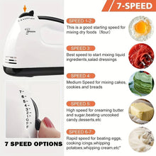 Load image into Gallery viewer, Handheld electric eggbeater, automatic mixer, egg white and cream beater
