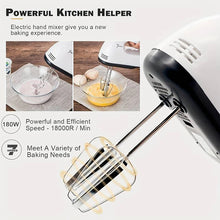 Load image into Gallery viewer, Handheld electric eggbeater, automatic mixer, egg white and cream beater
