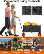 Load image into Gallery viewer, Collapsible Folding Cart Wagon
