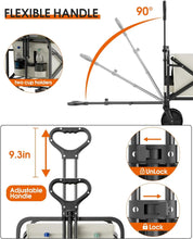 Load image into Gallery viewer, Collapsible Folding Cart Wagon
