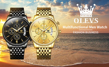 Load image into Gallery viewer, Luxury Brand Golden Fashion Quartz Men&#39;s Wrist Watch
