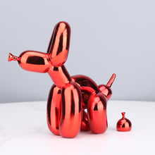 Load image into Gallery viewer, Squat Balloon Dog Statue Resin Sculpture

