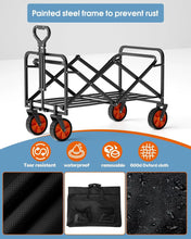 Load image into Gallery viewer, Collapsible Folding Cart Wagon
