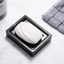 Load image into Gallery viewer, Nordic Natural Marble Draining Soap Dish
