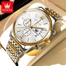 Load image into Gallery viewer, Luxury Brand Golden Fashion Quartz Men&#39;s Wrist Watch
