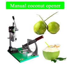 Load image into Gallery viewer, Easy Operation Stainless Coconut Opening and Cutting Machine
