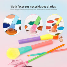 Load image into Gallery viewer, Colorful Makeup brushes set Cosmetic Foundation
