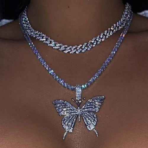 Iced Out Butterfly Chains - beyondyourzone
