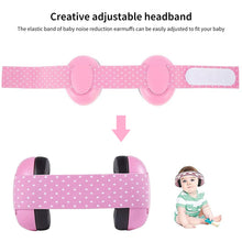 Load image into Gallery viewer, Baby Anti-Noise Ear Protection Earmuffs with Elastic Strap
