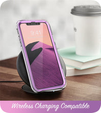 Load image into Gallery viewer, Glitter Marble Case with Built-in Screen Protector For iPhone Xs - beyondyourzone

