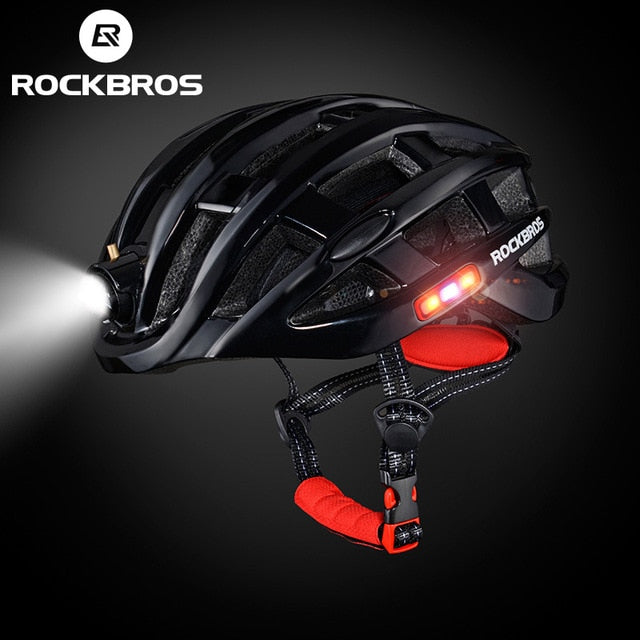 Ultralight Helmet for Electric Bicycle  , Mountain Road Bicycle with Helmet Light