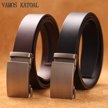 Load image into Gallery viewer, Genuine Cow Leather Automatic Belt For Men
