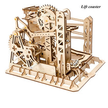 Load image into Gallery viewer, DIY Marble Run Set Wooden Puzzle Model Building Block Kits - beyondyourzone
