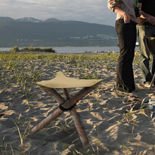 Load image into Gallery viewer, Portable Folding Tripod Stool
