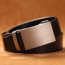 Load image into Gallery viewer, Genuine Cow Leather Automatic Belt For Men
