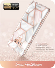Load image into Gallery viewer, Full-Body Glitter Marble Bumper Protective Cover For Samsung Galaxy Note 9 - beyondyourzone
