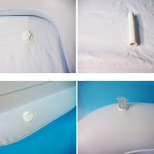 Load image into Gallery viewer, Portable Hair Washing Basin Inflatable Shampoo Tub
