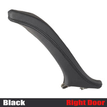 Load image into Gallery viewer, Real Leather Interior  Pull Trim Car Door Handle Panel
