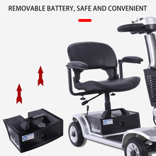 Load image into Gallery viewer, Elderly and  Disabled People 4 Wheeled Electric Outdoor Mobility Scooter
