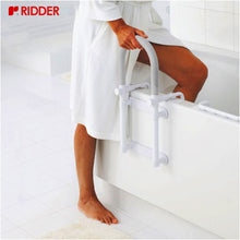 Load image into Gallery viewer, Shower Handle Grab Bar with Vacuum Sucker Suction Cup Handrail
