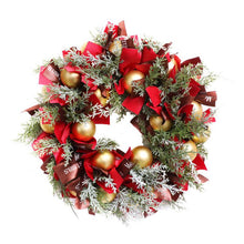 Load image into Gallery viewer, Hanging Front Door Christmas Wreath - beyondyourzone
