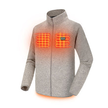 Load image into Gallery viewer, Women&#39;s Heated Full Zip Fleece Jacket  with Battery Pack - beyondyourzone
