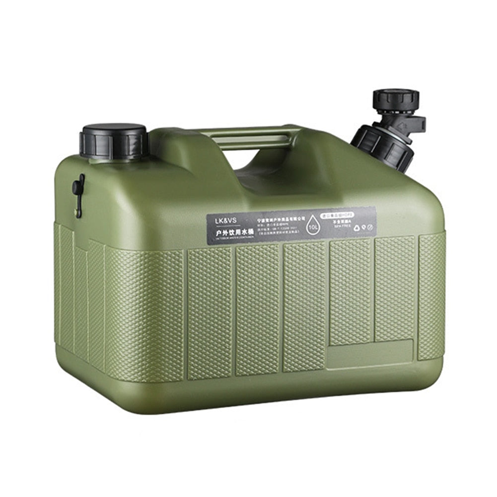 Large-Capacity Portable Water Carrier Tank for Household and Car