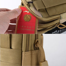 Load image into Gallery viewer, Men&#39;s Tactical Waist Belt Travel Camping Pack Bag
