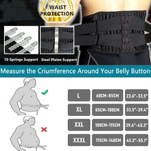 Load image into Gallery viewer, Medical Back Brace Waist Trainer Belt Spine Support for Men and Women
