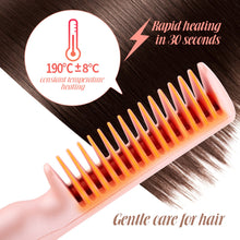 Load image into Gallery viewer, Hair Straightener Brush Comb,  Curler and  Men&#39;s Beard Straightening Hot Combs - beyondyourzone
