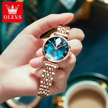 Load image into Gallery viewer, OLEVS Fashion Watch for Women with Diamond Mirror - beyondyourzone
