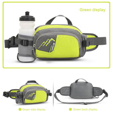 Load image into Gallery viewer, Fanny Pack Waterproof Belt Purse for Women and Men with Bottle Holder
