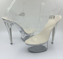 Load image into Gallery viewer, Super High Heels 15CM Stiletto Waterproof Platform Sandals - beyondyourzone
