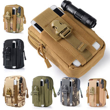 Load image into Gallery viewer, Men&#39;s Tactical Waist Belt Travel Camping Pack Bag
