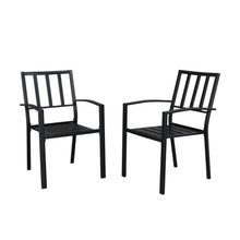 Load image into Gallery viewer, 3pcs Outdoor Garden Patio Wrought Iron Furniture Set
